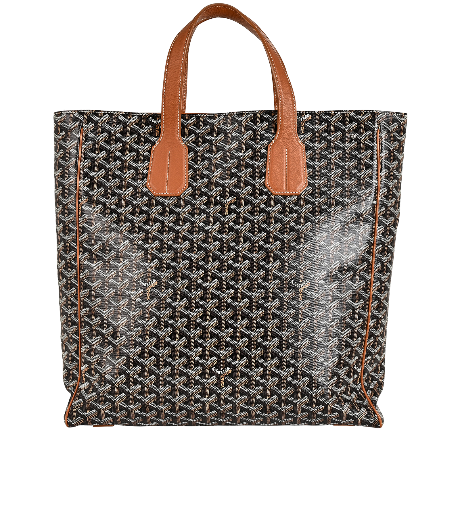 Voltaire Tote, &pound;1,700, Handbags, Black/Brown, Canvas, Back view